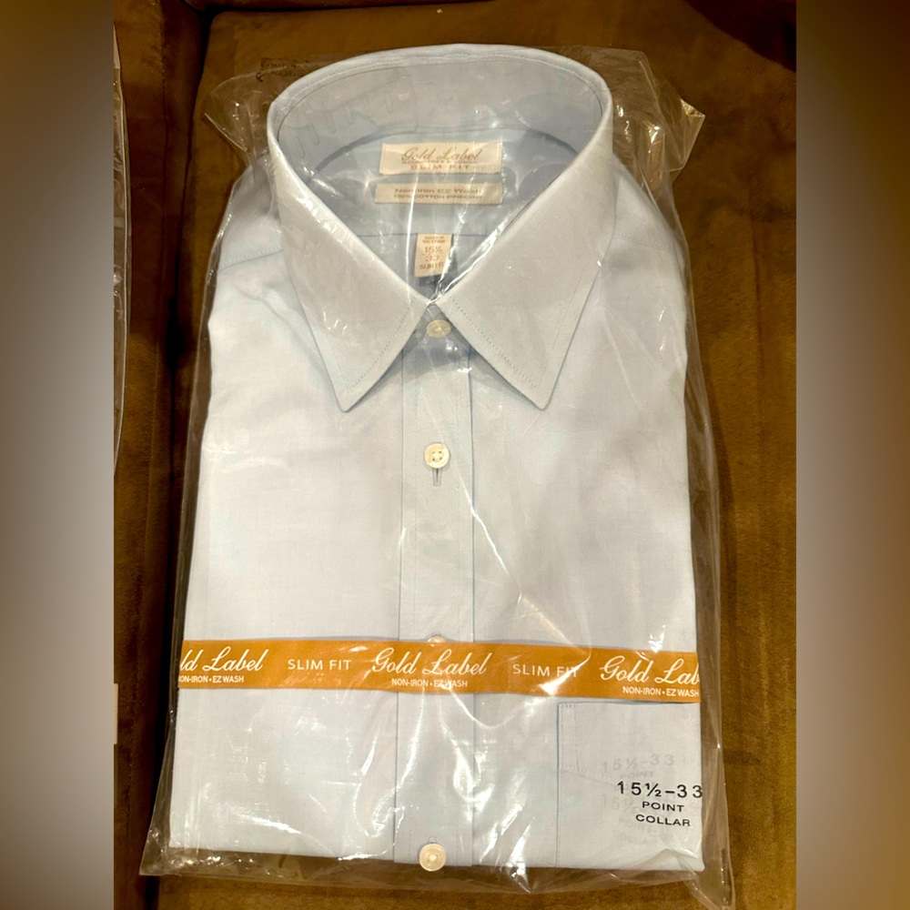 15.5 x 33 men’s dress shirt